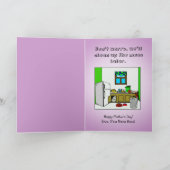 Muttertagskarte, etwas ganz Besonderes Karte (Innenseite)