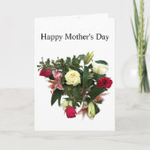 Muttertagskarte Feiertagskarte (Vorderseite)