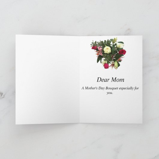 Muttertagskarte Feiertagskarte (Innenseite)