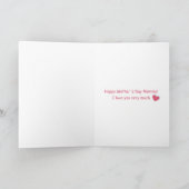 Muttertagskarte Feiertagskarte (Innenseite)