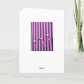 Muttertagskarte Feiertagskarte (Rückseite)