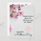 Muttertagskarte Feiertagskarte (Vorne/Hinten)