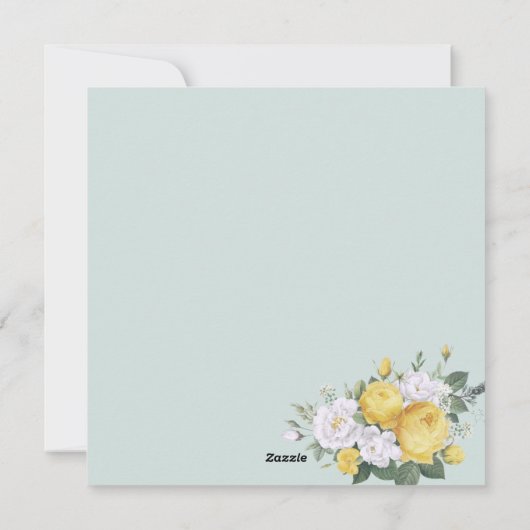 Muttertagskarte Feiertagskarte (Rückseite)