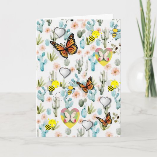 Muttertagskarte Feiertagskarte (Vorderseite)