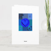 Muttertagskarte Feiertagskarte (Rückseite)