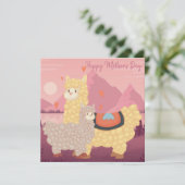 Muttertagskarte Feiertagskarte (Stehend Vorderseite)