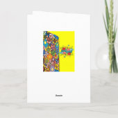 Muttertagskarte Feiertagskarte (Rückseite)