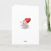 Muttertagskarte Feiertagskarte (Rückseite)