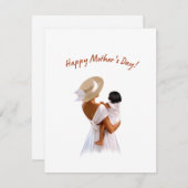 Muttertagskarte Feiertagskarte (Vorne/Hinten)