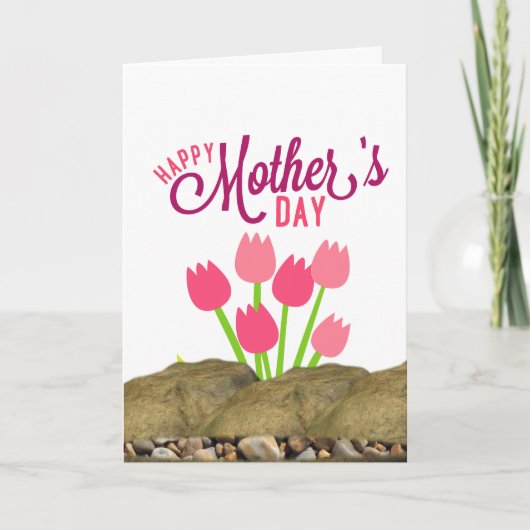 Muttertagskarte Feiertagskarte (Vorderseite)