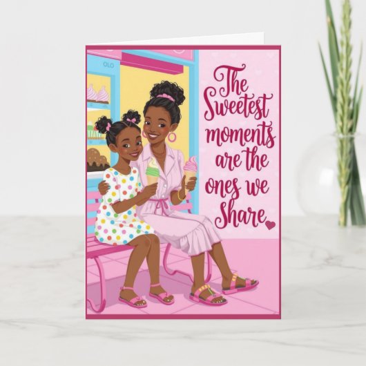 Muttertagskarte Feiertagskarte (Vorderseite)