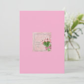 Muttertagskarte Feiertagskarte (Stehend Vorderseite)