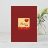 Muttertagskarte Feiertagskarte (Stehend Vorderseite)