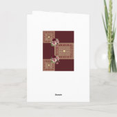 Muttertagskarte Feiertagskarte (Rückseite)