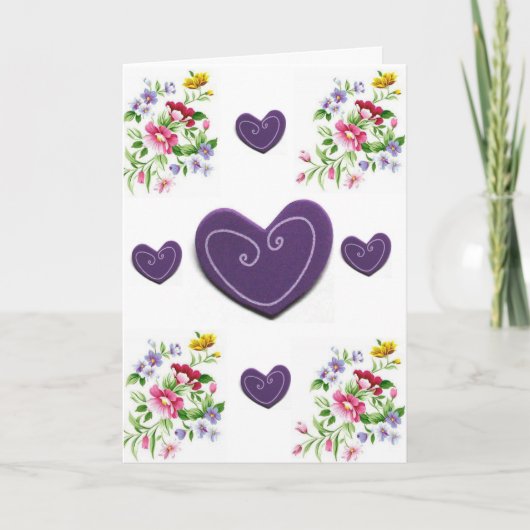 Muttertagskarte Feiertagskarte (Vorderseite)