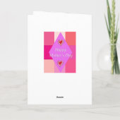 Muttertagskarte Feiertagskarte (Rückseite)