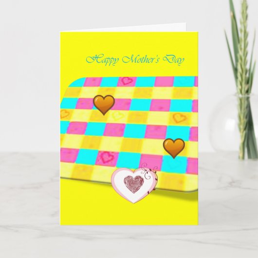 Muttertagskarte Feiertagskarte (Vorderseite)