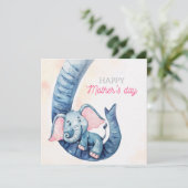 Muttertagskarte Feiertagskarte (Stehend Vorderseite)