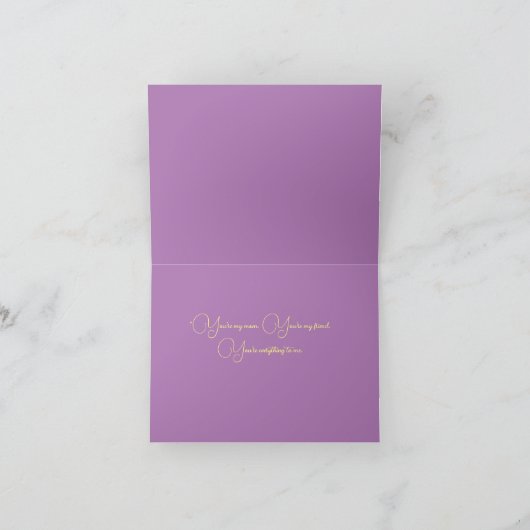 Muttertagskarte Feiertagskarte (Innenseite)