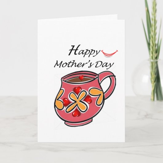 Muttertagskarte Feiertagskarte (Vorderseite)