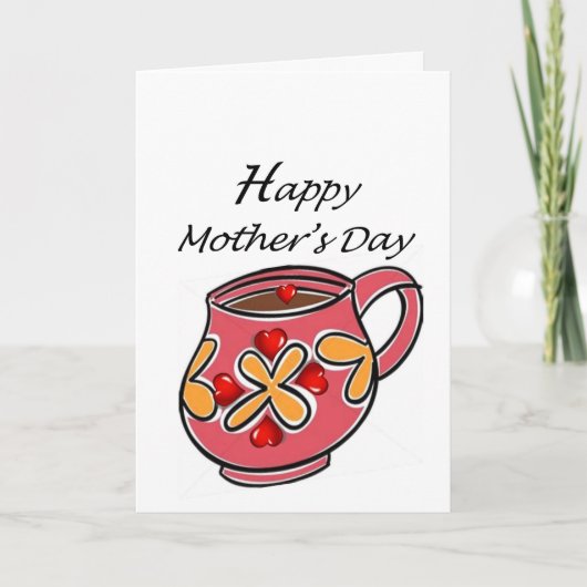 Muttertagskarte Feiertagskarte (Vorderseite)