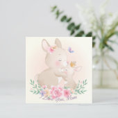 Muttertagskarte Feiertagskarte (Stehend Vorderseite)