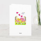 Muttertagskarte Feiertagskarte (Rückseite)