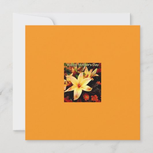 Muttertagskarte Feiertagskarte (Vorderseite)