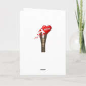 Muttertagskarte Feiertagskarte (Rückseite)