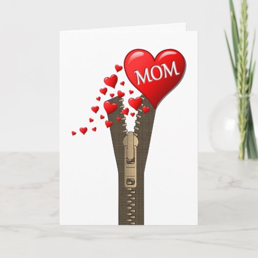 Muttertagskarte Feiertagskarte (Vorderseite)