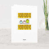 Muttertagskarte Feiertagskarte (Rückseite)