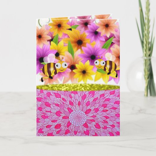 Muttertagskarte Feiertagskarte (Vorderseite)