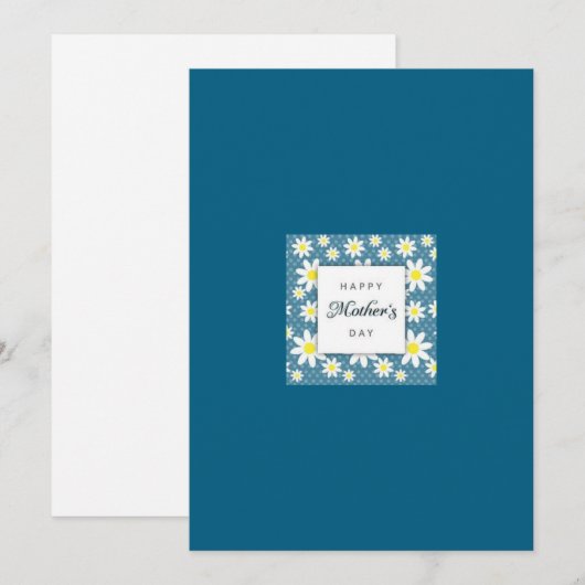 Muttertagskarte Feiertagskarte (Vorne/Hinten)