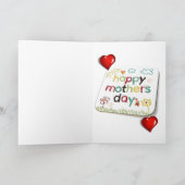 Muttertagskarte Feiertagskarte (Innenseite)