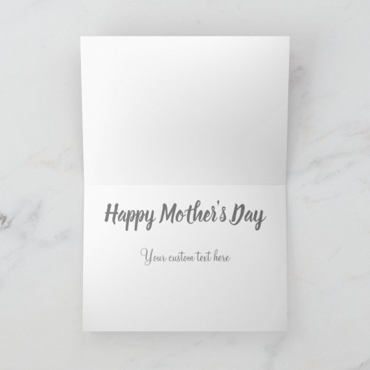 Muttertagskarte Feiertagskarte (Innenseite)