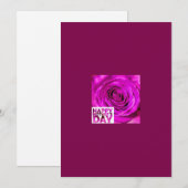 Muttertagskarte Feiertagskarte (Vorne/Hinten)