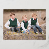 Muttertagskarte Folieneinladung (Vorderseite)