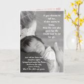 Muttertagskarte - Für Adoptiv- oder Geburtstagskar Karte (Gelbe Blume)