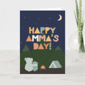Muttertagskarte für Amma Karte (Vorderseite)