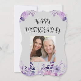 Muttertagskarte für Blume