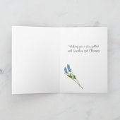 Muttertagskarte für Blume Karte (Innenseite)