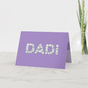 Muttertagskarte für Dadi Karte