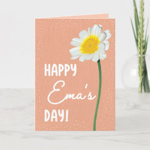 Muttertagskarte für die Ema Karte