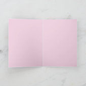 Muttertagskarte für die Mama Ankündigung (Innenseite)