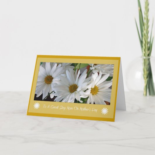 Muttertagskarte für die Mama Karte (Vorderseite)