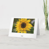 Muttertagskarte für die Schwiegermutter Karte (Rückseite)