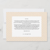 Muttertagskarte für elegantes Foto Karte (Rückseite)