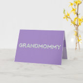 Muttertagskarte für Großmutter Karte (Gelbe Blume)