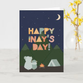 Muttertagskarte für Inay Karte (Gelbe Blume)