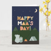 Muttertagskarte für Maa Karte (Gelbe Blume)